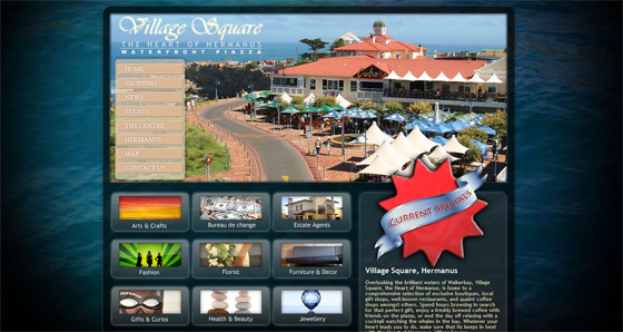 Village Square Shopping Centre Home page